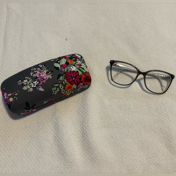 Vera Bradley Glasses with Floral Clamshell Case - Picture 1 of 3